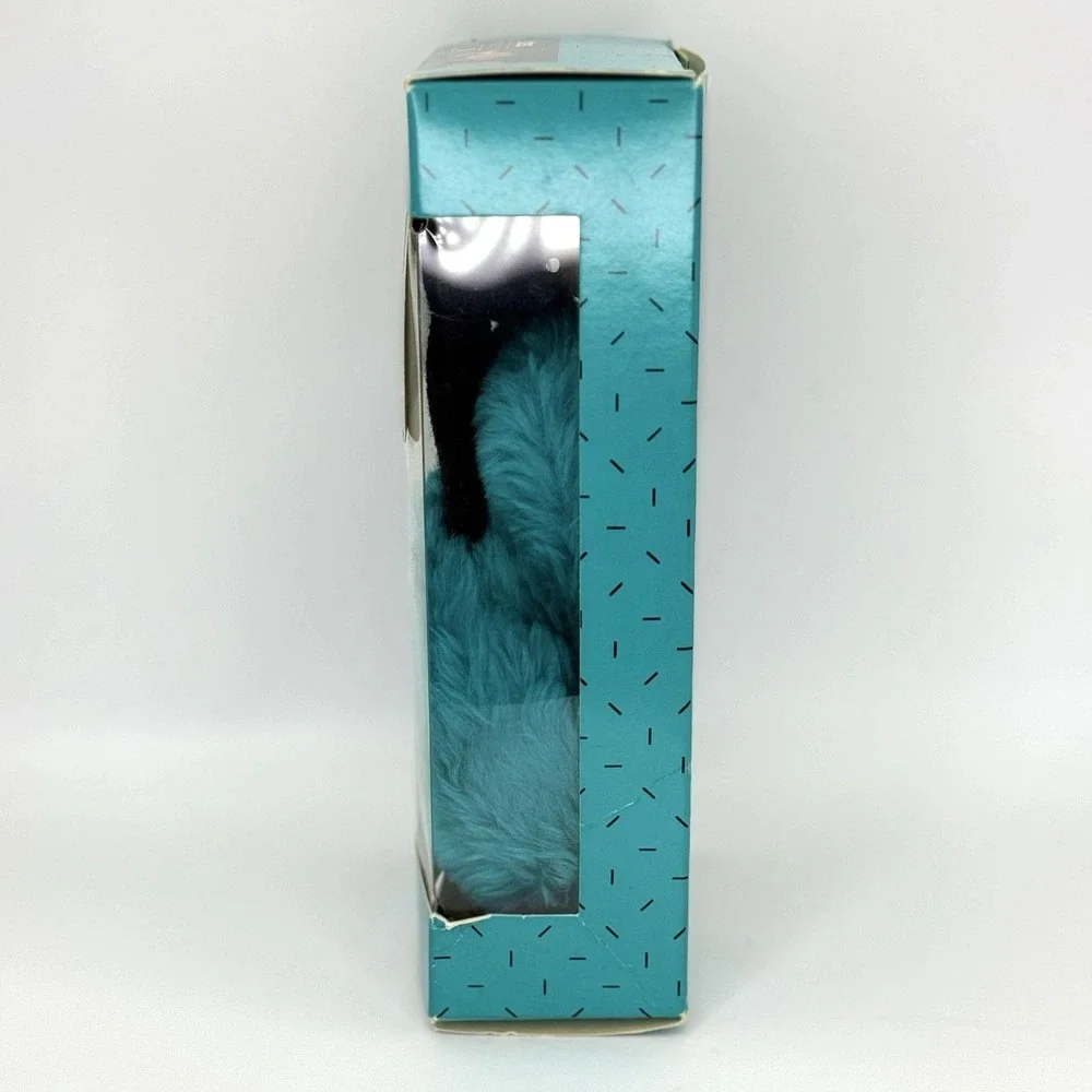 VTG 1991 Totes Mini Muffs Teal Faux Fur Earmuffs Thinsulate‎ Insulated Winter OS